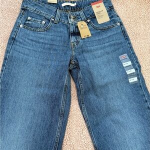 Levi's Superlow Loose Denim in Deep Blue